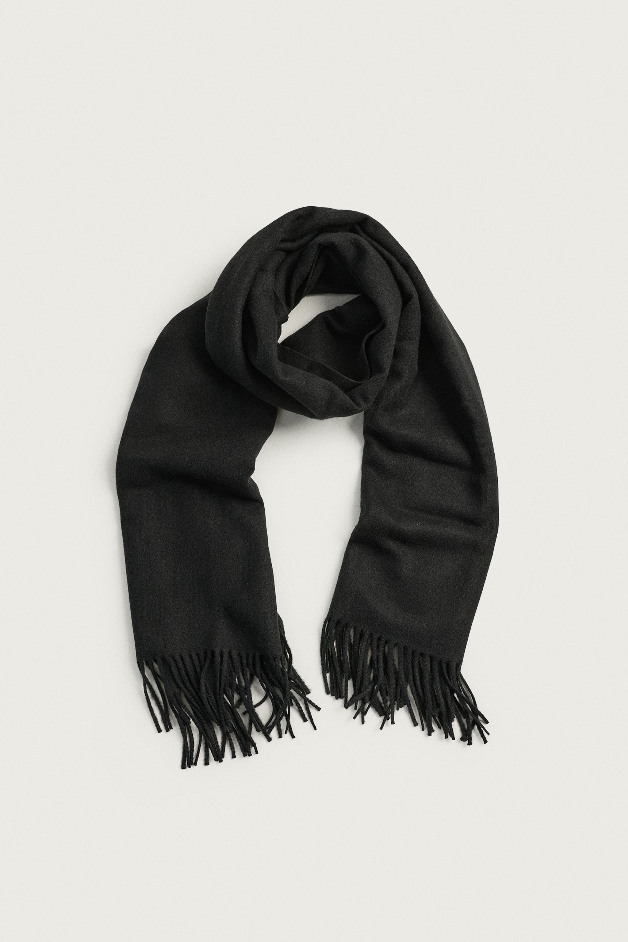 FRINGED SCARF